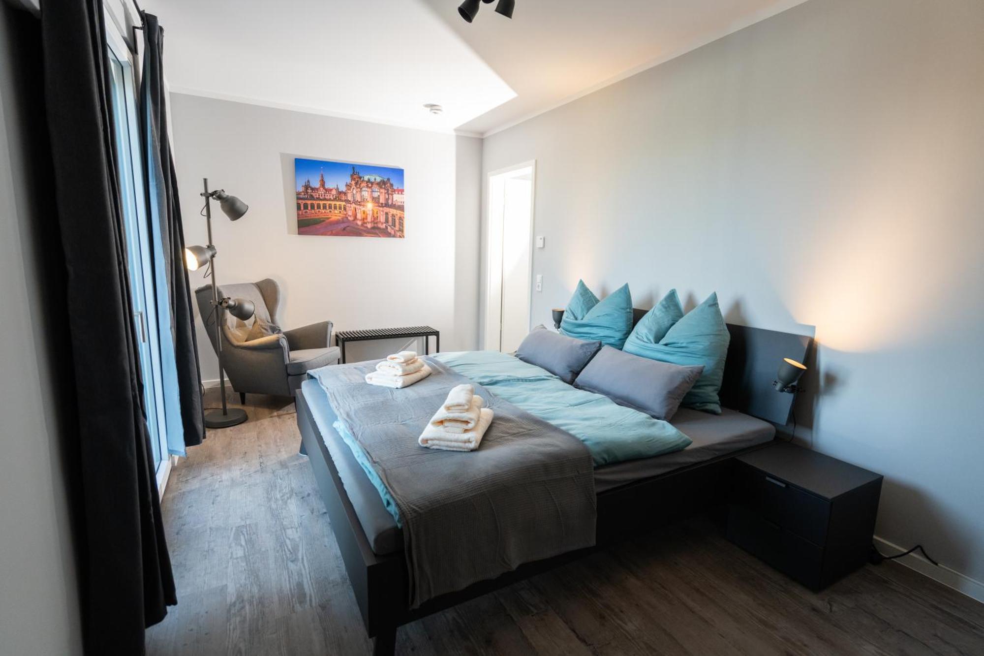 Supreme City Dream Mit Terrasse Und Parkplatz - 110M² Dresden Exteriör bild